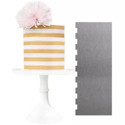 Povrchová vrstva na ozdobné okraje tort Stripy 23x9 cm - Cakesicq
