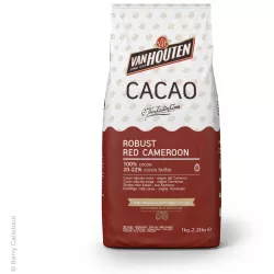 100% Pravé holandské kakao RED CAMERON 1 kg - van houten
