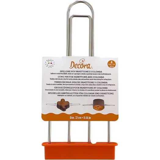 Dvojitý chladiaci stojan na panettone a colmba 22 cm - Decora