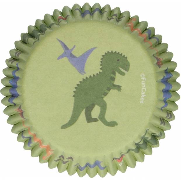 Košík na muffiny Dinosaury 48ks - FunCakes