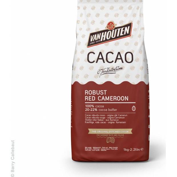 100% pravé holandské kakao RED CAMERON 1 kg - van houten