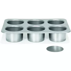 Forma na mini cheesecake 8 cm - Patisse