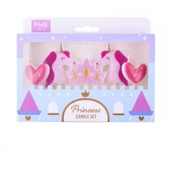 Sviečky na tortu 5 ks unicorn - PME