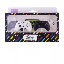 Dortové sviečky 5 ks GAMER - PME