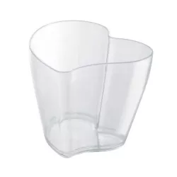 Sada plastových pohárikov na panna cottu - 100 ks 100 ml  Láska  srdce - Martellato