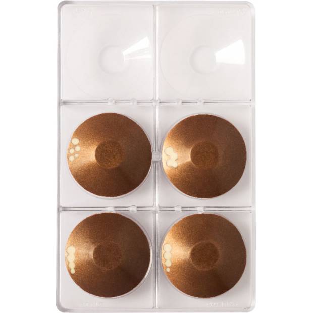 Polykarbonátová forma na čokoládu Tondo - Decora