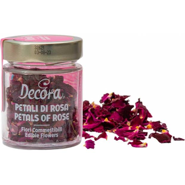 Jedlé okvetné lístky ruží 4g - Decora