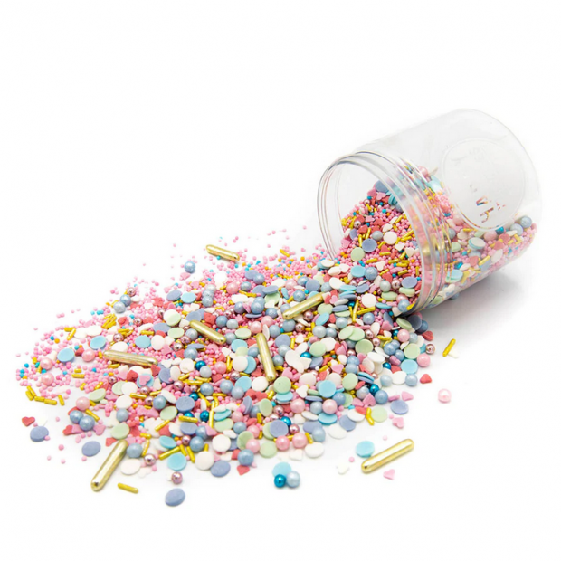 Zdobenie ružová princezná 90g - Happy Sprinkles