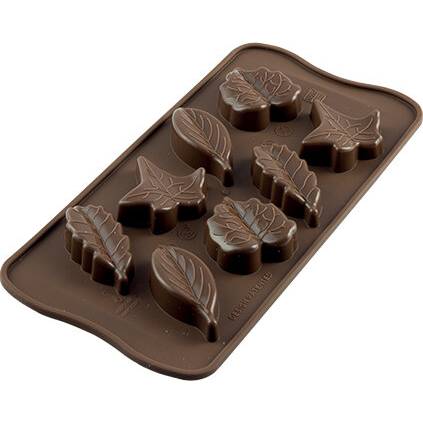 Silikónová forma na čokoládové listy - Silikomart
