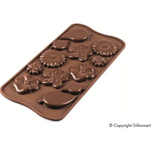 Silikónová forma na čokoládovú jar v záhrade - Silikomart
