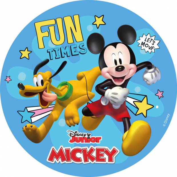 Fondánový papier Mickey 15,5 cm - Dekora