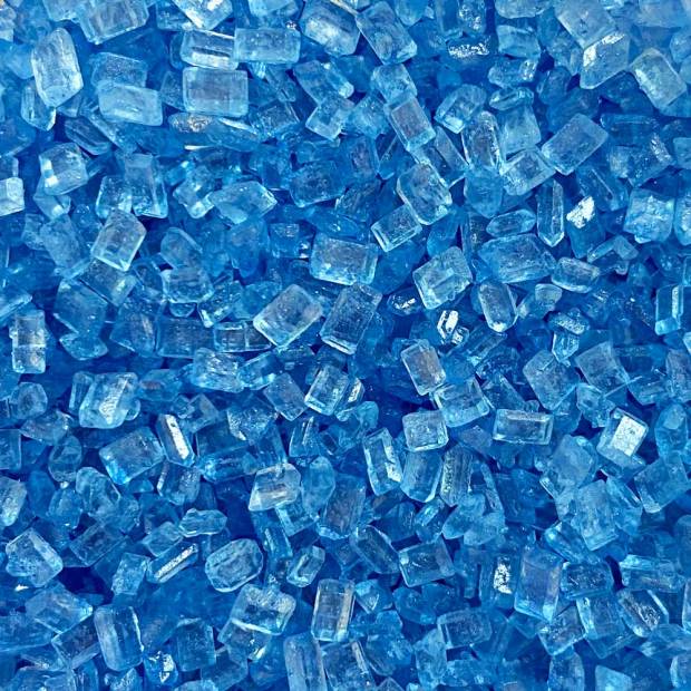 Kryštálový cukor 80g Indigo modrá - Scrumptious