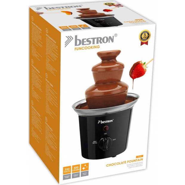 Čokoládová fontána 60W, čierna - Bestron