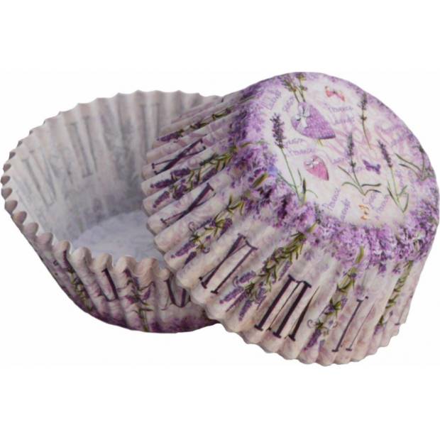 Levanduľové košíčky na muffiny (50 ks) - Alvarak