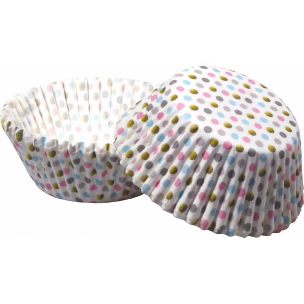 Košíky na muffiny s bodkami (50 ks) - Alvarak