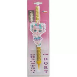 Dortová fontána Unicorn Girl - 1 ks - PREZENT
