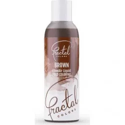 Airbrush farba tekutá Fractal - Brown (100 ml) - dortis