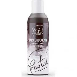 Airbrush farba tekutá Fractal - Dark Chocolate (100 ml) - dortis