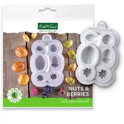 Silkonová formička oriešky Nuts and Berries - Katy Sue