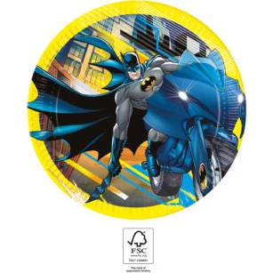 Párty papierové taniere 23cm 8ks Batman - Procos