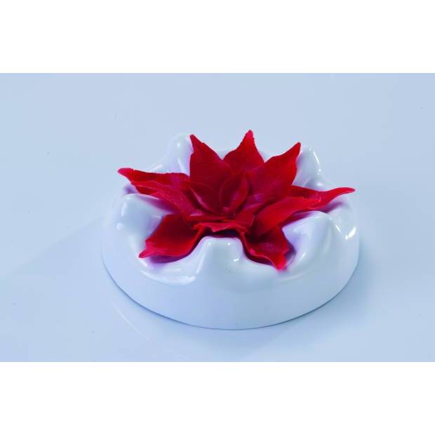 Kvetinová forma 12x3,5cm poinsettia 1ks - Martellato