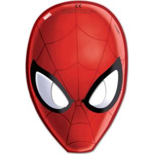 Papierová maska 6ks Spiderman - Procos