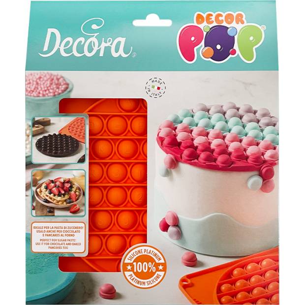 Silikónová forma POPIT DecorPop kruh - Decora