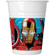 Plastové poháre 200ml 8ks Star Avengers - Procos