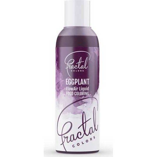 Airbrush farba tekutá Fractal - Baklažán (100 ml) - dortis