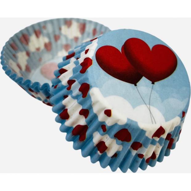 Balónové košíky na muffiny (50 ks) - Alvarak