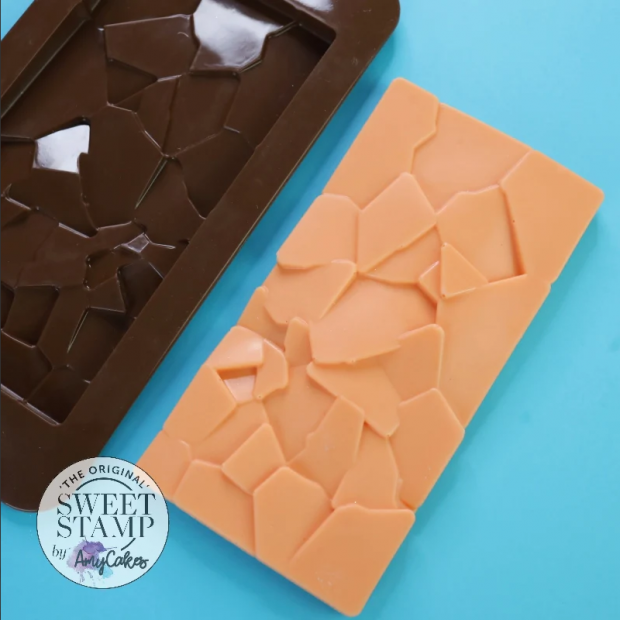 Silikónová forma na tabuľkovú čokoládu Shard - Sweet Stamp