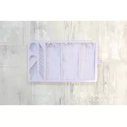 Silikónová forma drevo a mušle - Karen Davies