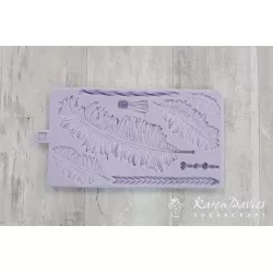 Silicónová forma peria - Karen Davies