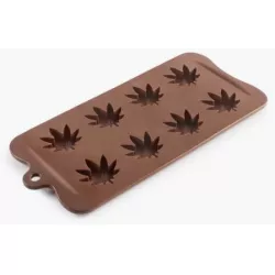 Silikónová forma na čokoládu - marihuana - Ibili