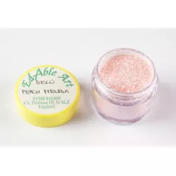 Tŕpyt dekoratívne disco Peach Melba - Edable Art