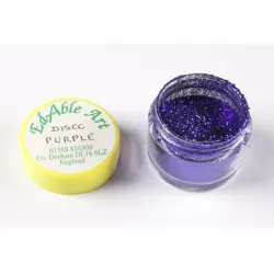 Tŕpyt dekoračný disco Purple - Edable Art