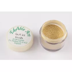 Prachová farba Glitzi Gold - Edable Art