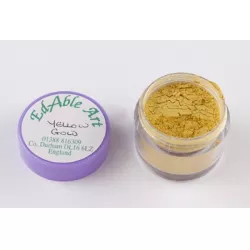 Prášková farba Yellow Gold - Edable Art