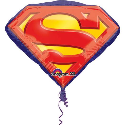 Fóliový balón Superman 66x50cm - Amscan