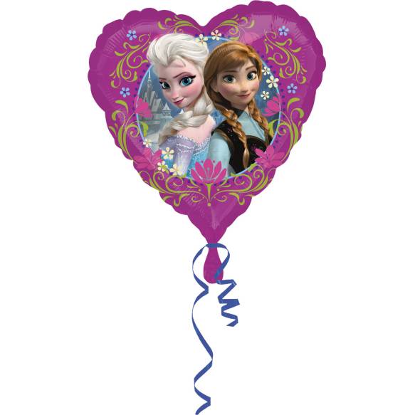 Fóliový balón srdce Frozen - Amscan
