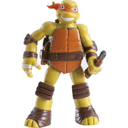 Tortová figúrka Ninja Turtle 8cm Michelangelo - Dekora