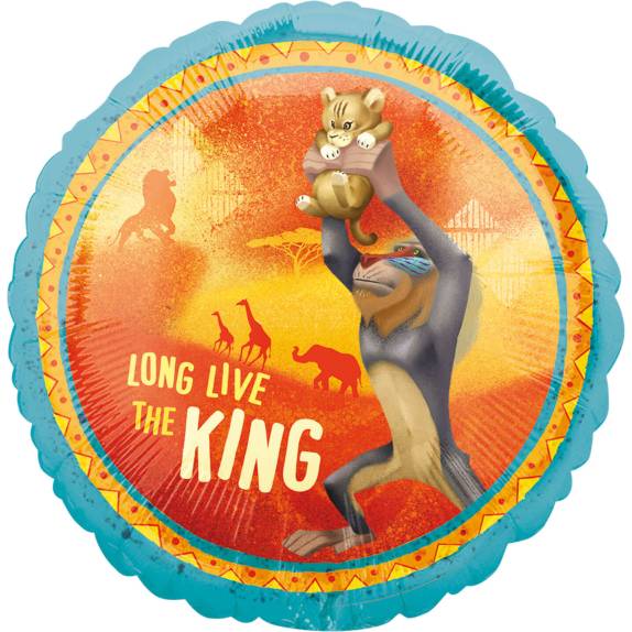 Fóliový balón Leví kráľ 43cm - Amscan