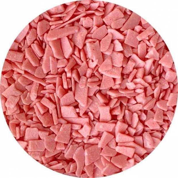 Ružové ľadové šupinky (50 g) - dortis