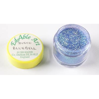 BlueBell dekoratívne disko trblietky - Edable Art