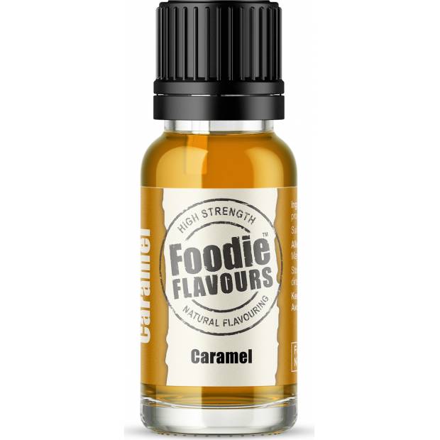 Prírodná koncentrovaná vôňa 15ml karamel - Foodie Flavours