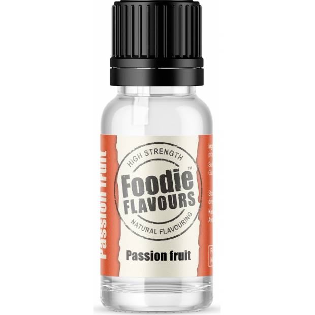 Prírodná koncentrovaná vôňa 15ml mučenka - Foodie Flavours