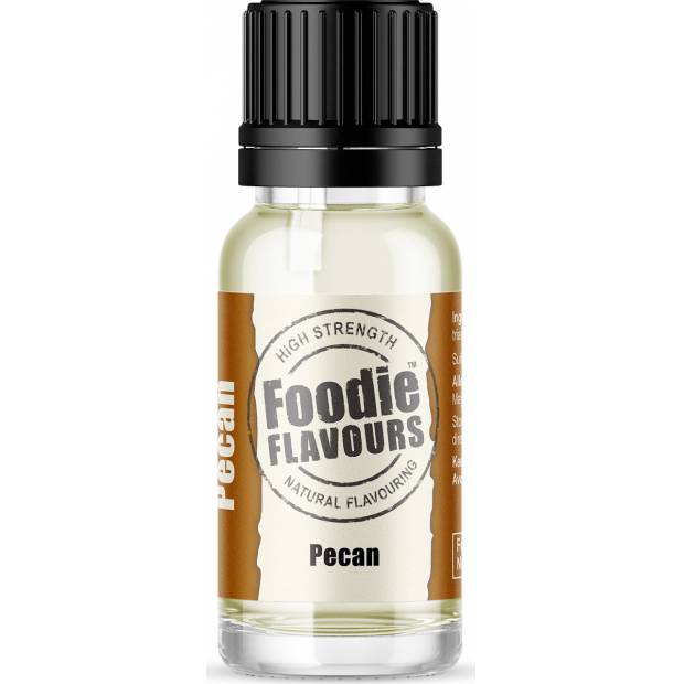 Prírodná koncentrovaná vôňa 15ml pekanový orech - Foodie Flavours