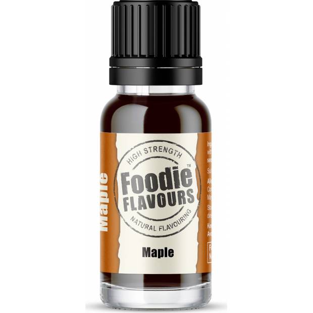 Prírodná koncentrovaná aróma 15 ml javorového sirupu - Foodie Flavours