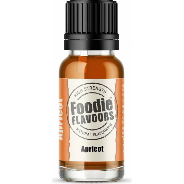 Prírodná koncentrovaná vôňa 15ml marhuľa - Foodie Flavours