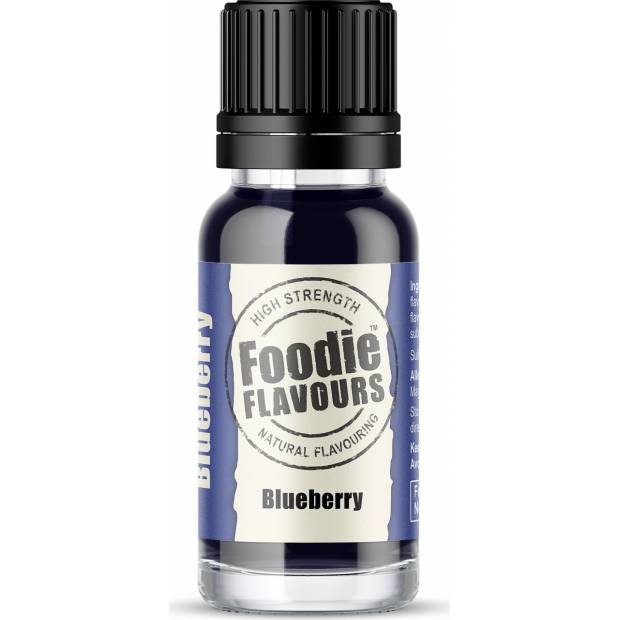 Prírodná koncentrovaná vôňa 15ml čučoriedka - Foodie Flavours